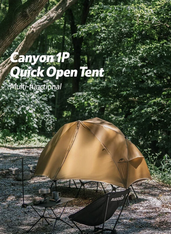 Canyon 1p Quick Open Tent