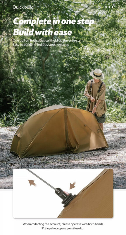 Canyon 1p Quick Open Tent
