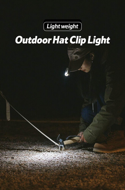 Naturehike Outdoor Hat Clip Light