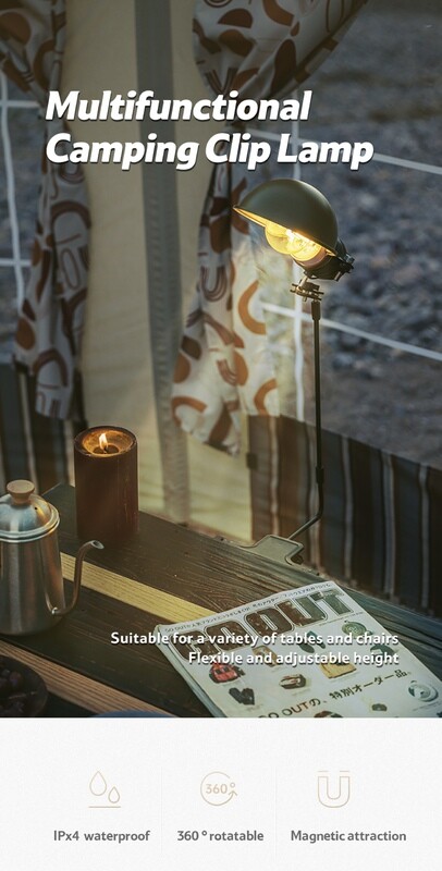 Naturehike Camping Clip Lamp