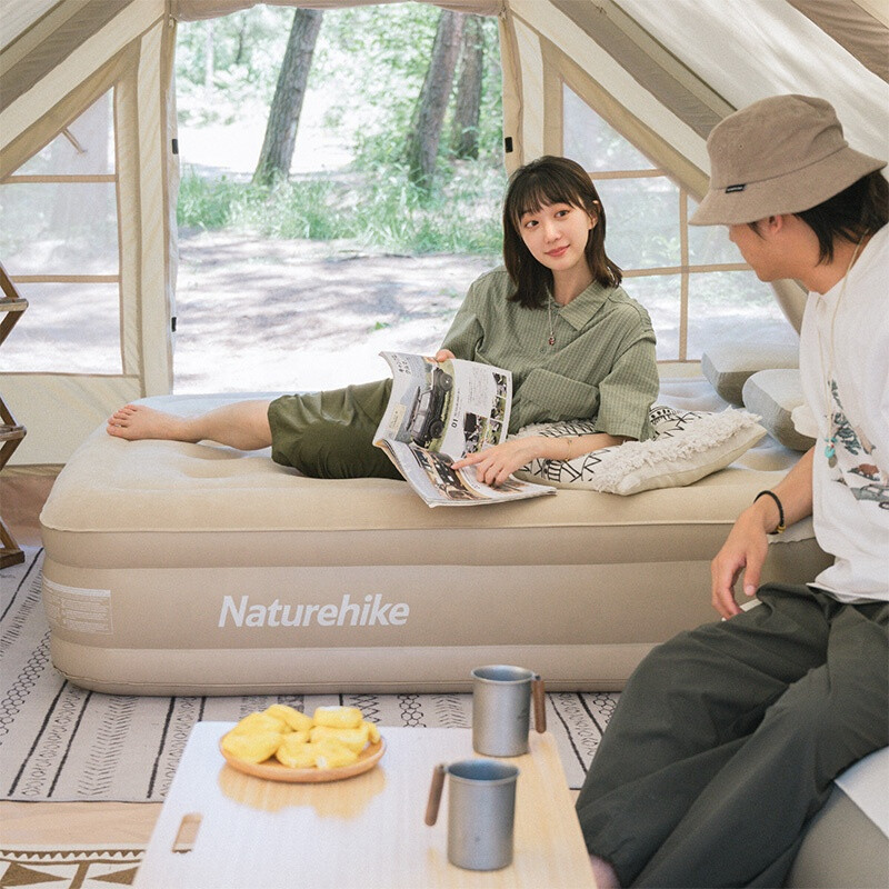 Naturehike Inflatable Heightened Mattress With Air Pump