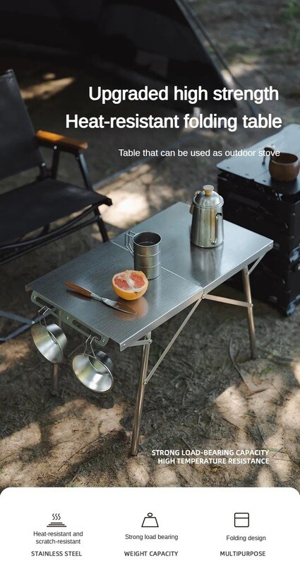 ShineTrip Stainless Steel Table