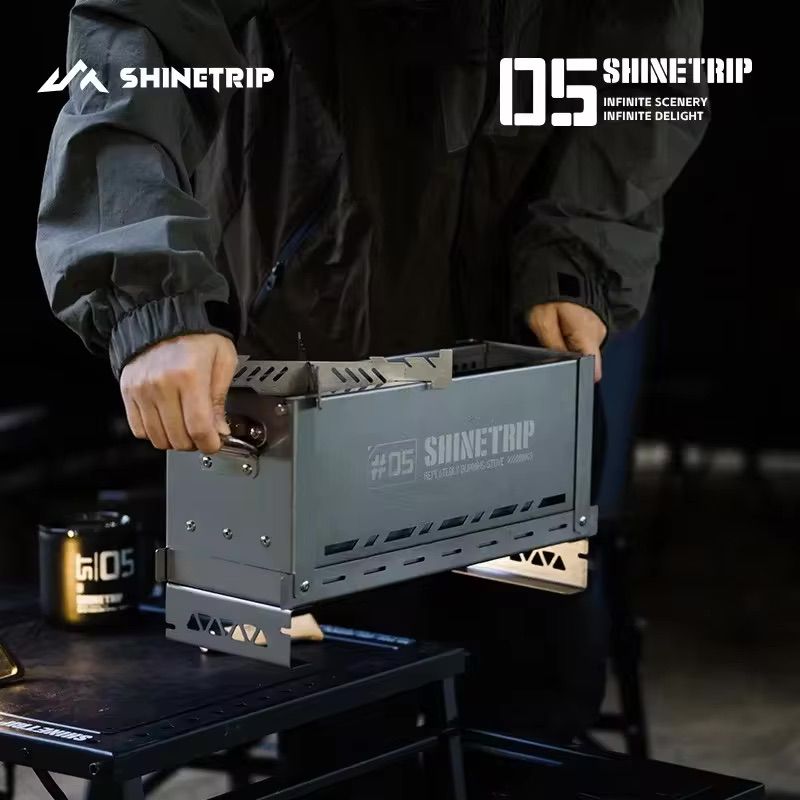 Shinetrip Stainless Steel Semi IGT Burning Stove