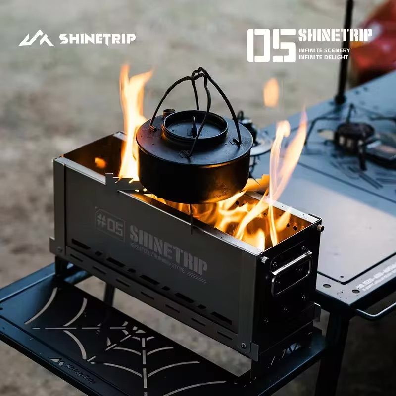 Shinetrip Stainless Steel Semi IGT Burning Stove
