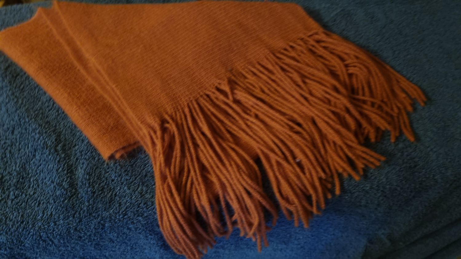 Warm Ladies Scarf - Tan