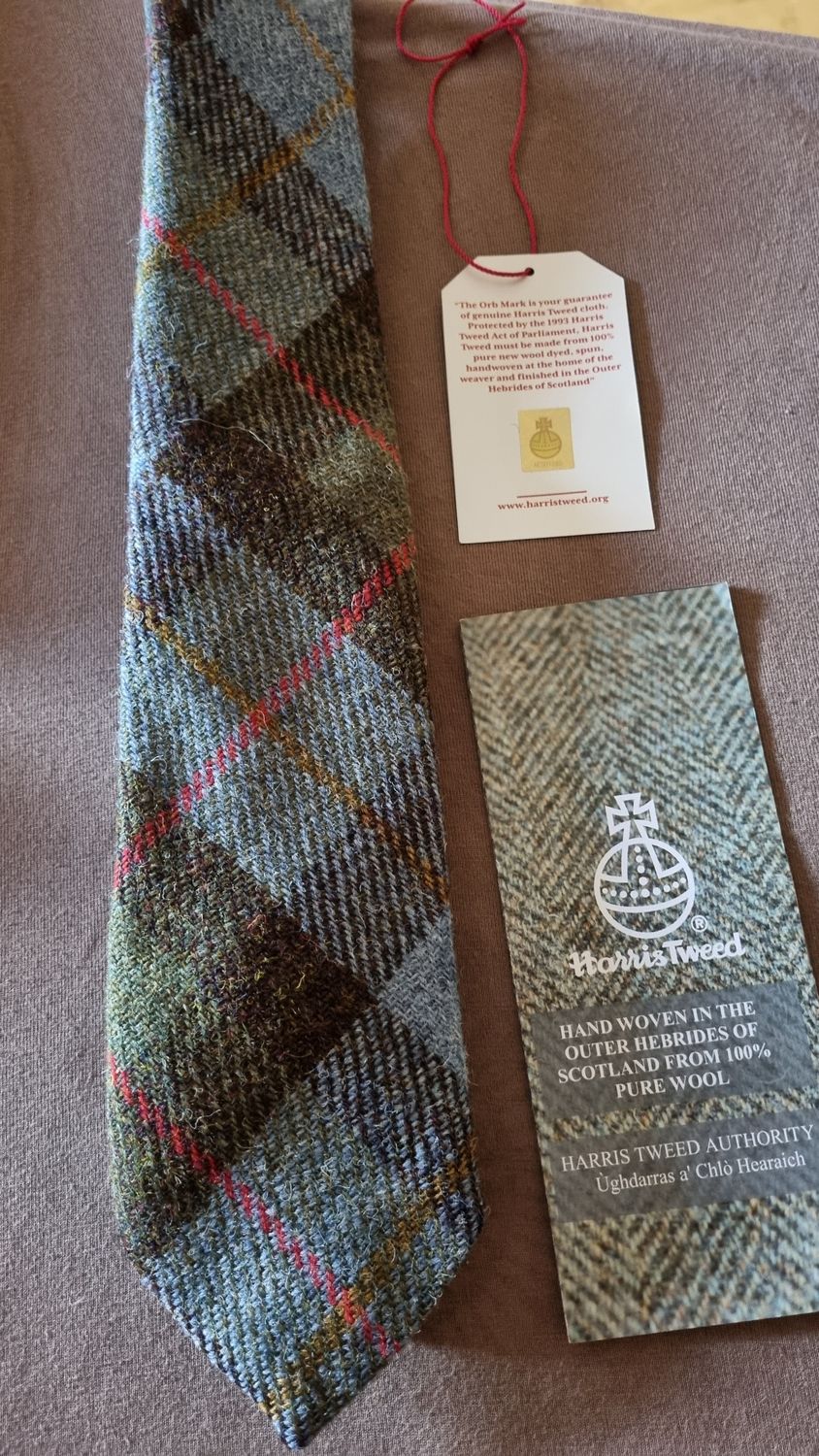 Genuine Harris Tweed Tie Genuine Harris Tweed Tie