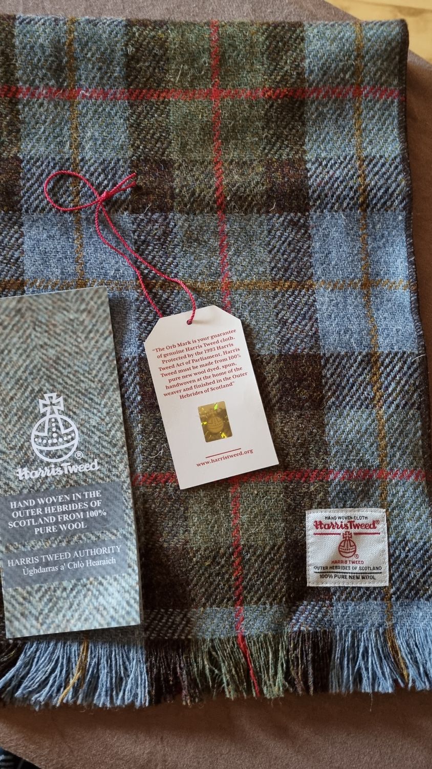 Genuine Harris Tweed Scarf Genuine Harris Tweed Scarf