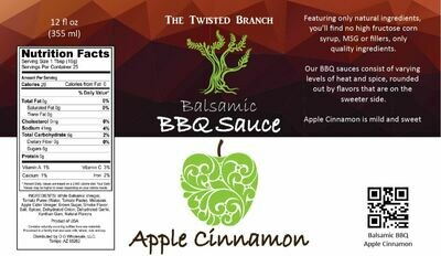 Balsamic BBQ Sauce - Apple Cinnamon Balsamic BBQ Sauce - Apple Cinnamon