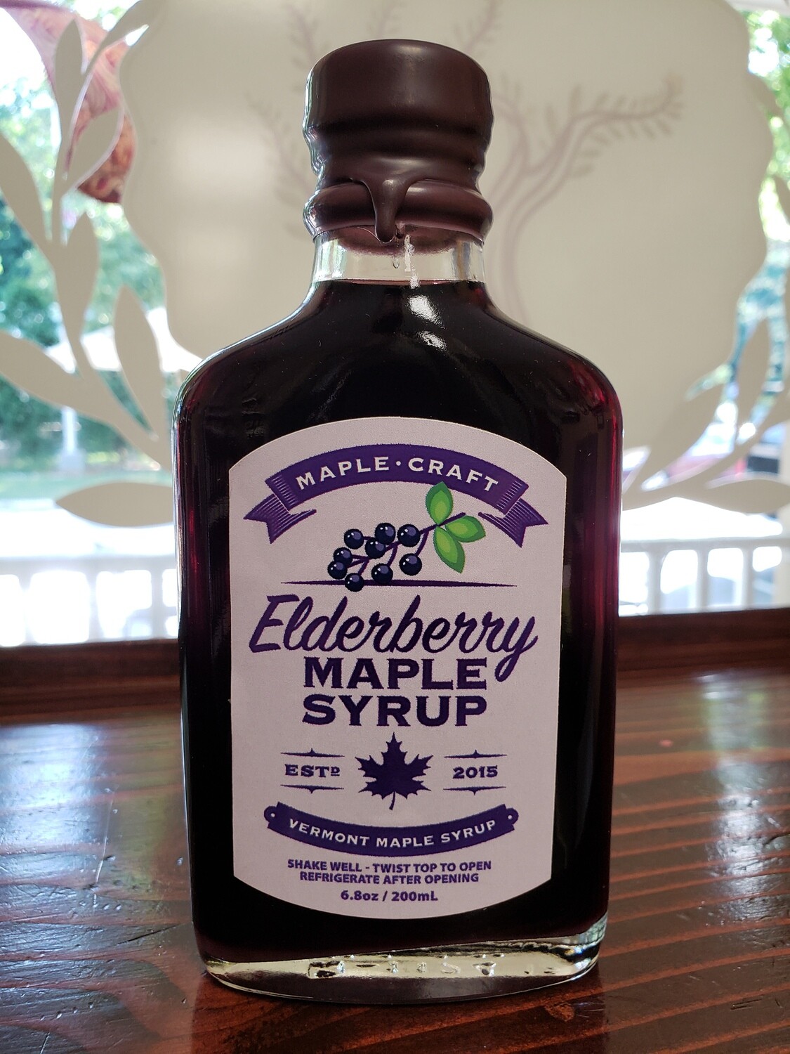 Maple Syrup - Elderberry