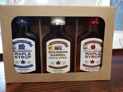 Maple Syrup - "Red White & Blue" Sample Pack