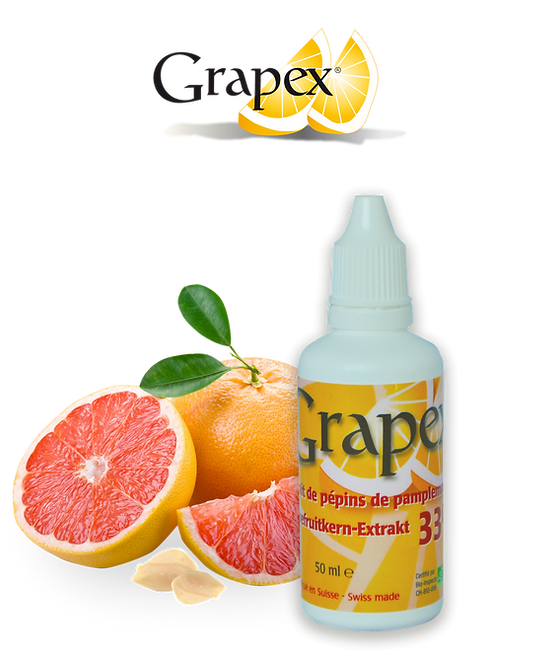 Grapex 33% - Grapefruitkernextrakt - natürliche Kraft aus der Natur