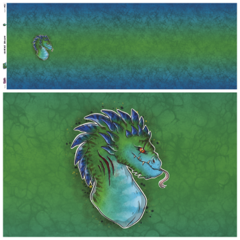 Malephie Jersey Dragon grün-blau (Vorbestellung 60-80 Tage)