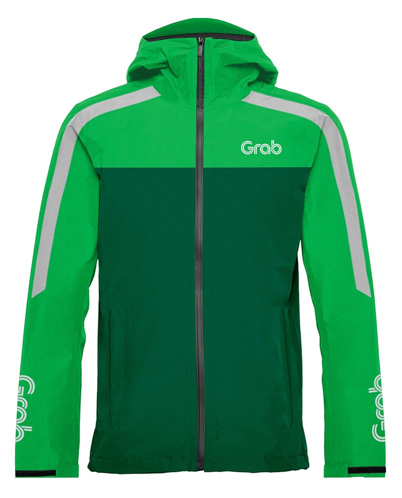 Green Rain Jacket