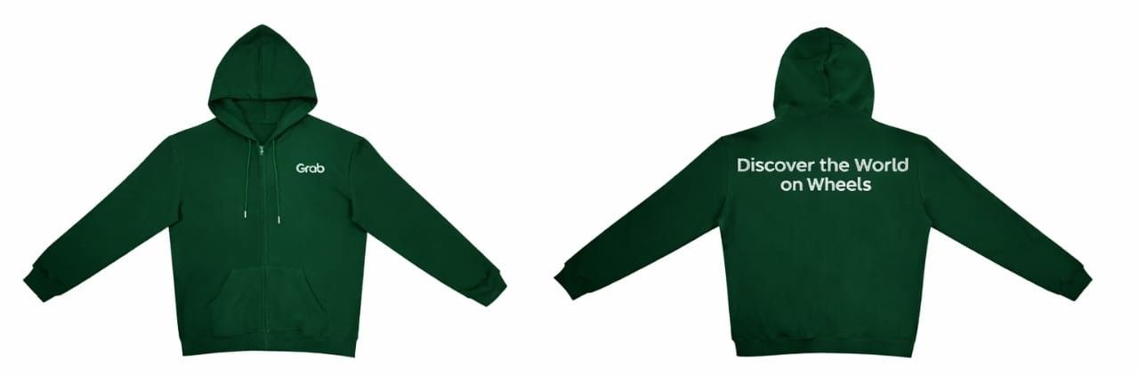 Grab Green Zip Hoodie