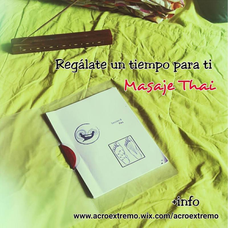 Promoción Masaje Tailandes (Terapia Thai Yoga) 2