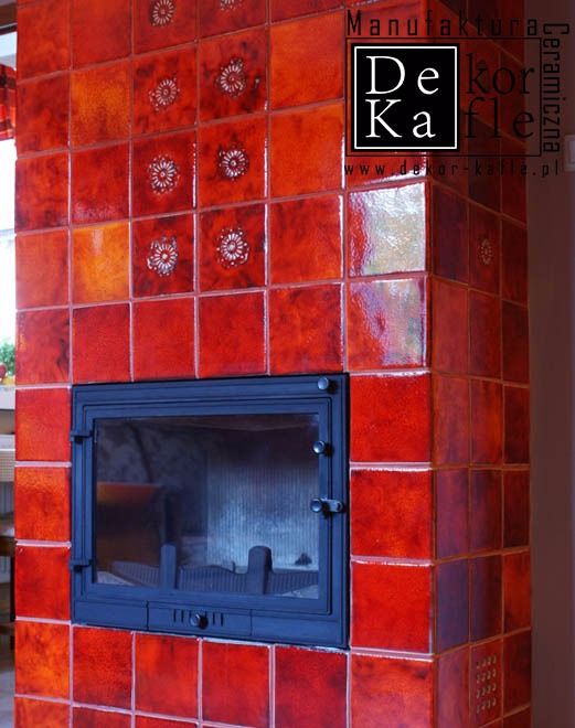 Kwadrat 15 cm - kafle ceramiczne ręcznie robione