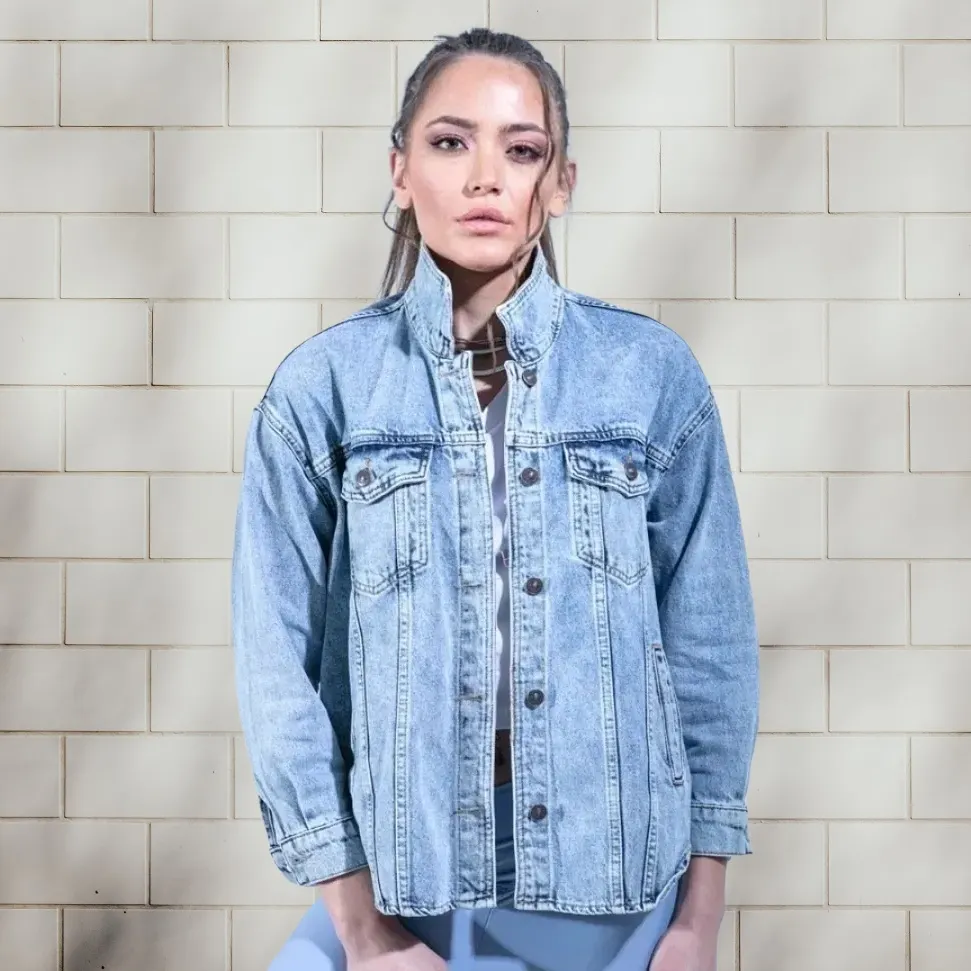 &quot;Be Cool&quot; Denim Jacket