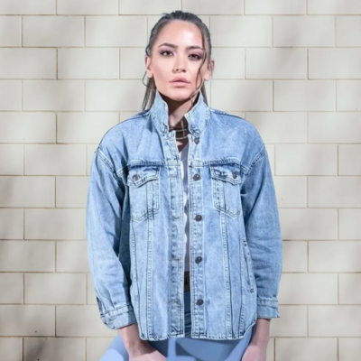 &quot;Be Cool&quot; Denim Jacket