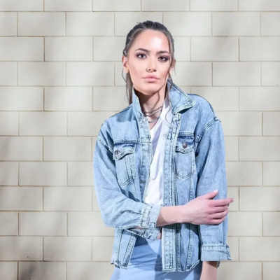 "Be Cool" Denim Jacket
