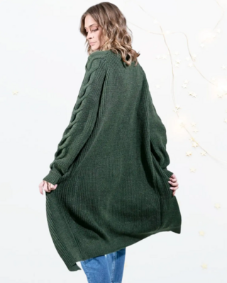 "Eva" Long Cardigan