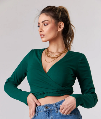 &quot;Sweetheart&quot; Wrap Top