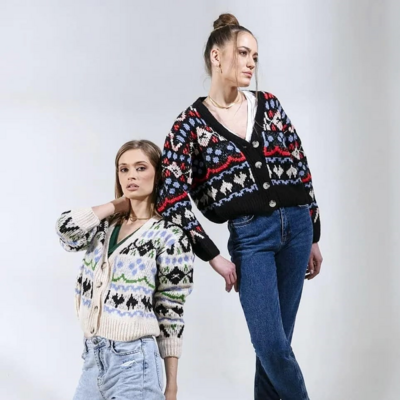 "Chill Nights" Nordic Cardigan