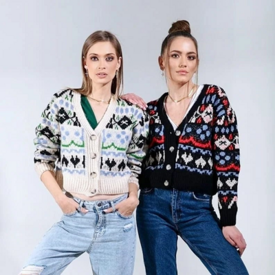 &quot;Chill Nights&quot; Nordic Cardigan