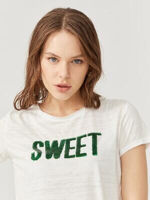 &quot;Sweet&quot; cotton t-shirt