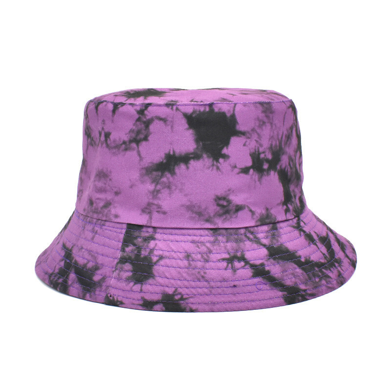 &quot;Confetti&quot; cotton bucket hats, Color: Dark Purple