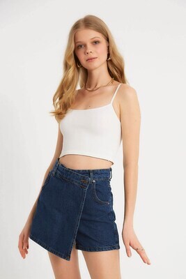 &quot;Sunday&quot; Denim Shorts