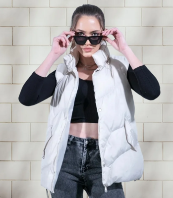 &quot;Pippa&quot; Puffer Gilet
