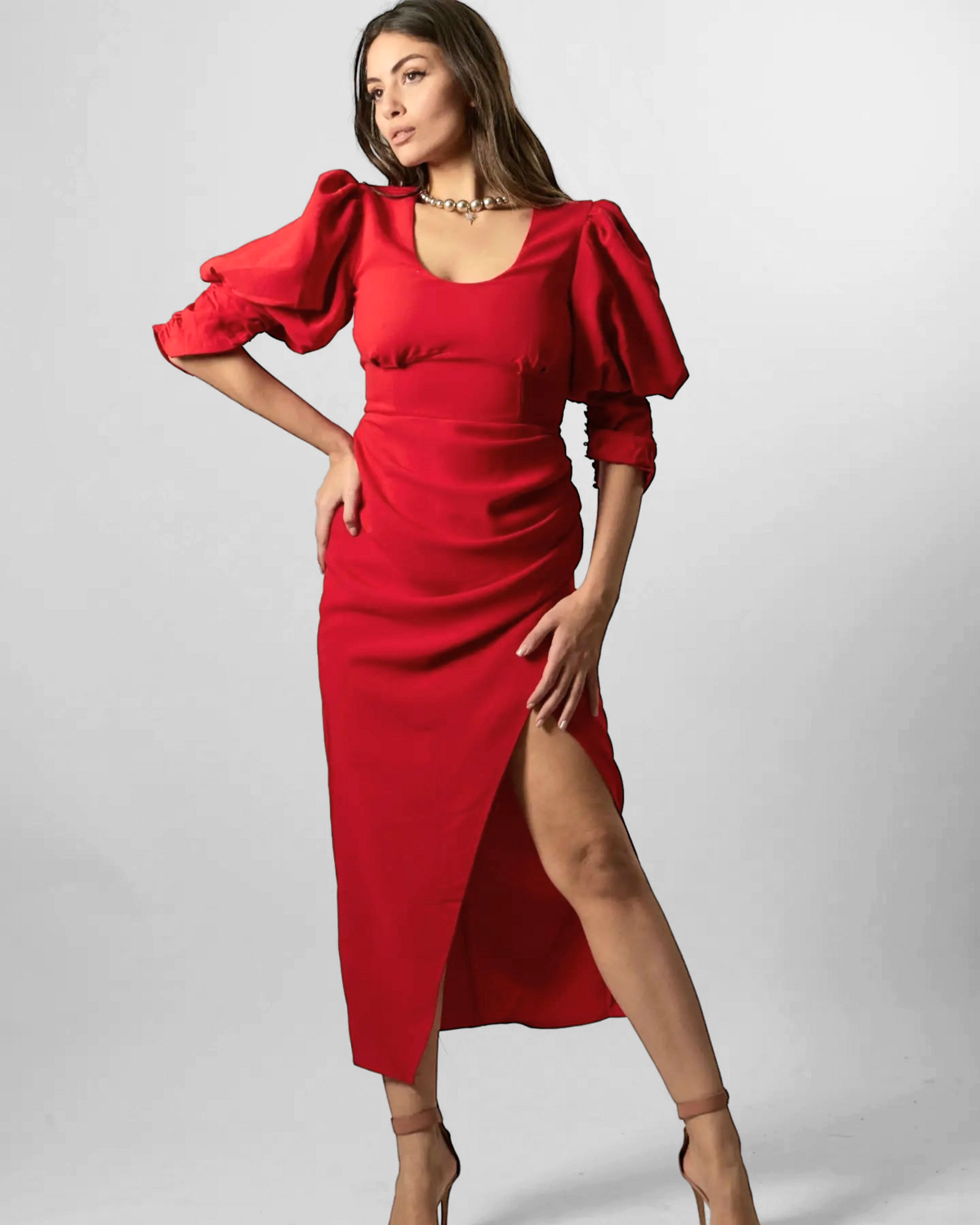 "Lady in Red" dress