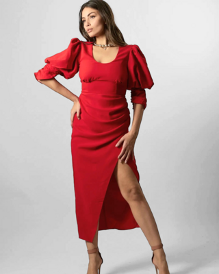 &quot;Lady in Red&quot; dress