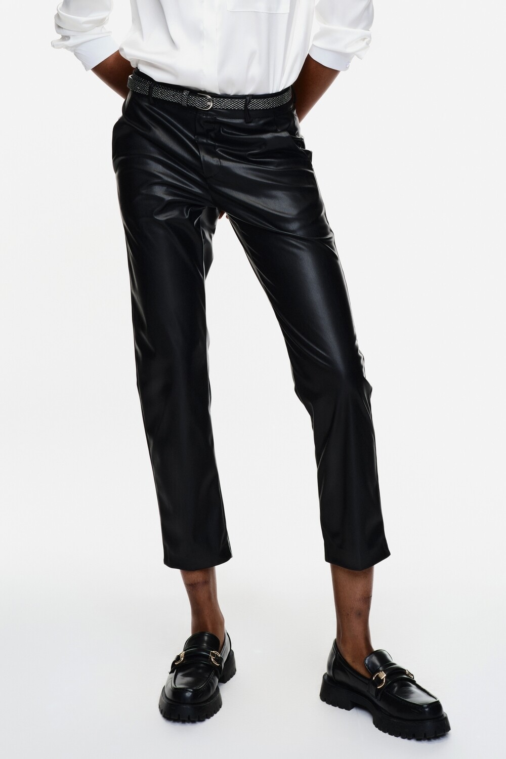 "Jodie" Vegan leather Trouser