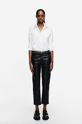 &quot;Jodie&quot; Vegan leather Trouser