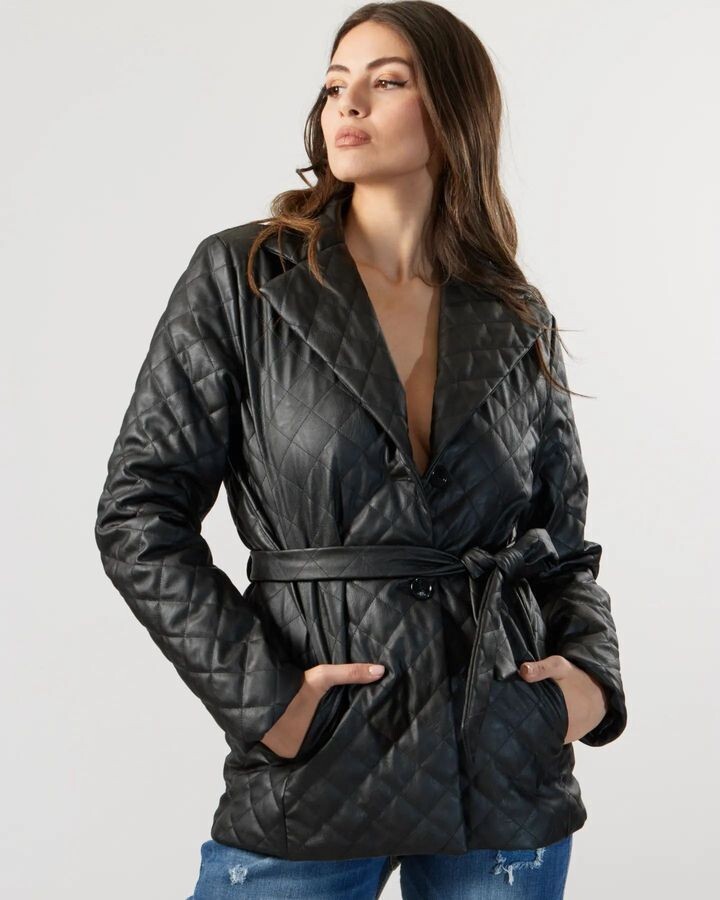 "Girl of Now" Vegan Leather Jacket