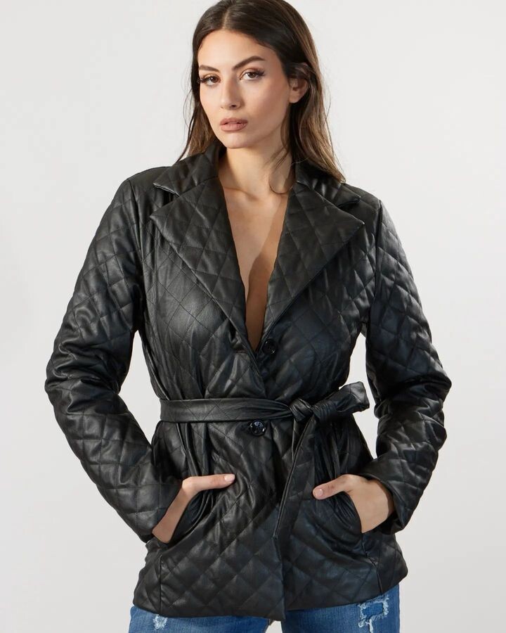 "Girl of Now" Vegan Leather Jacket