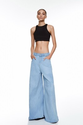 &quot;Old West&quot; Wide Legs Jeans