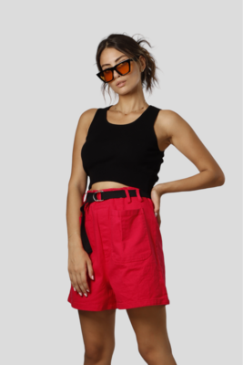 &quot;Summer Bloom&quot; Denim Shorts