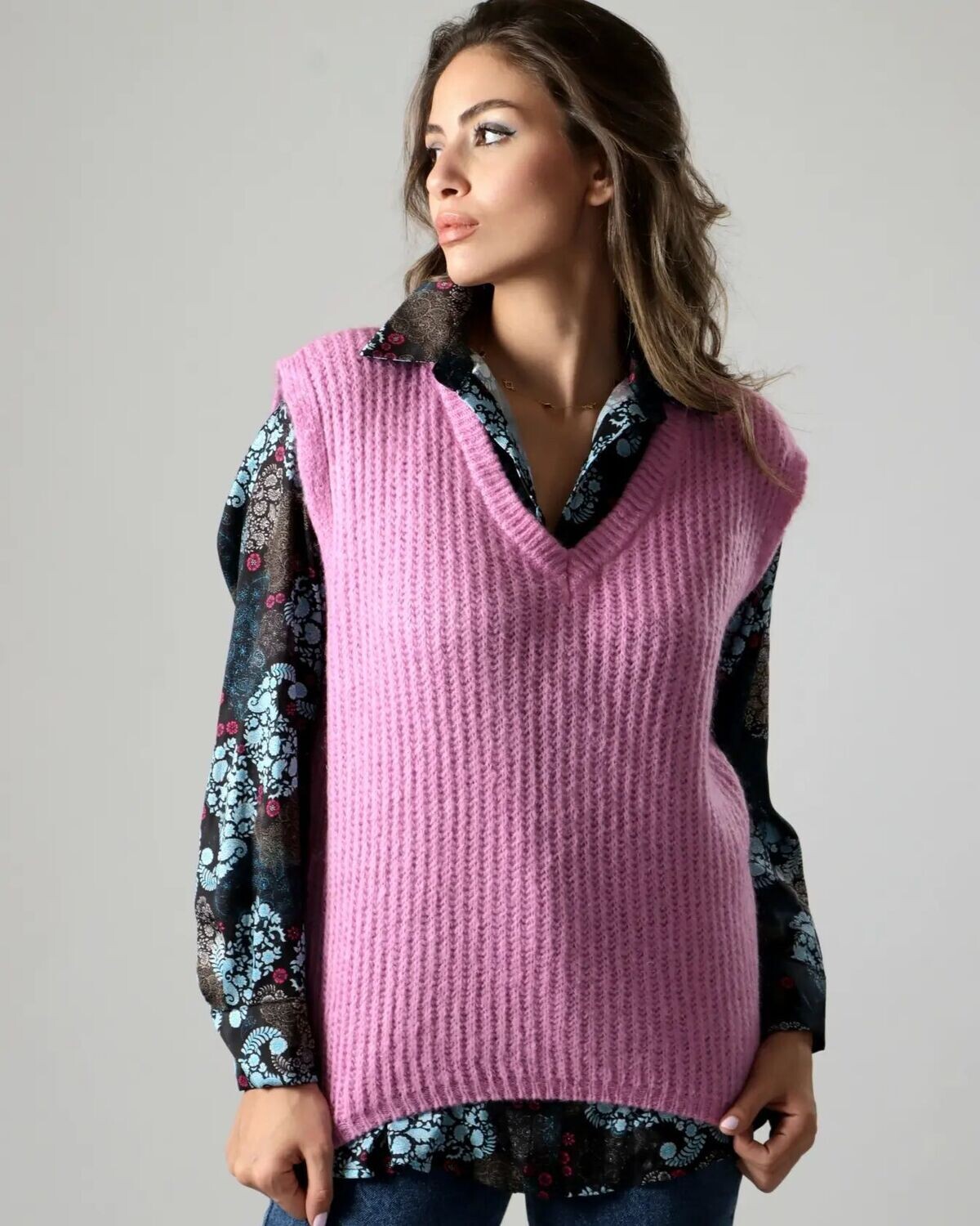 &quot;Britt&quot; Wool Gilet