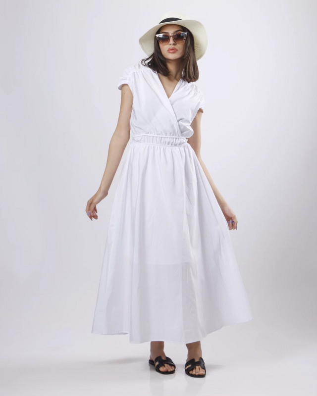 "Rosalia" White Dress