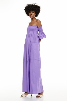 &quot;Extratropical&quot;  popeline dress