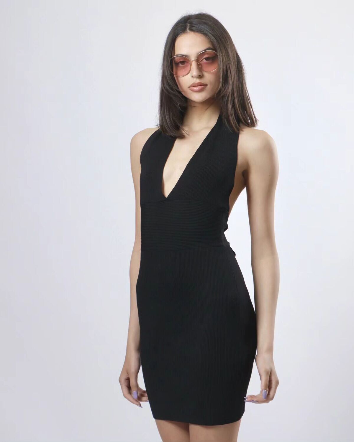 "Sundown" Knitwear dress