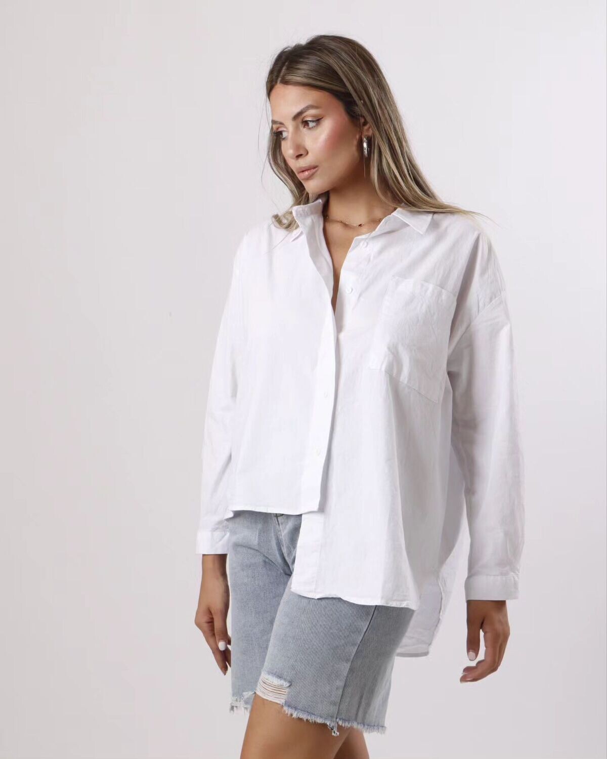 &quot;Tallulah&quot; Cotton Shirt