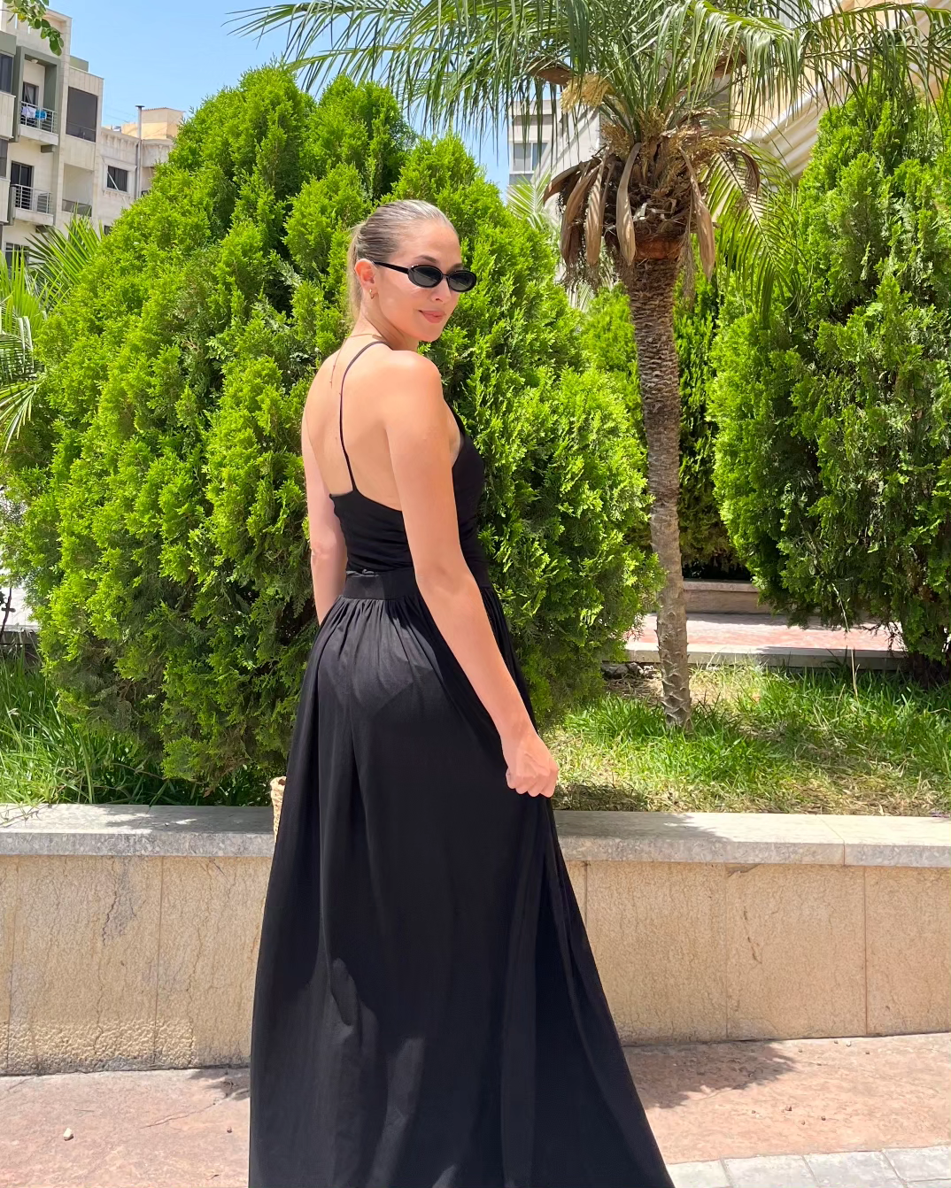 "Jenifer" Cut Out Maxi Dress