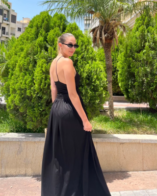 "Jenifer" Cut Out Maxi Dress