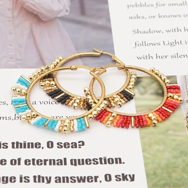 &quot;Dream Girl&quot; Boho Hoops