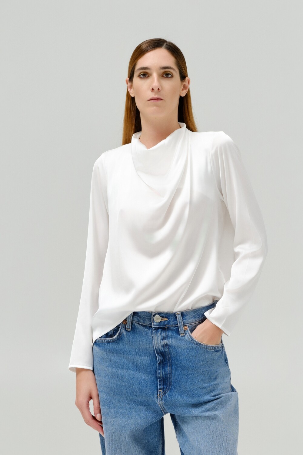 &quot;Lola&quot; Satin Top