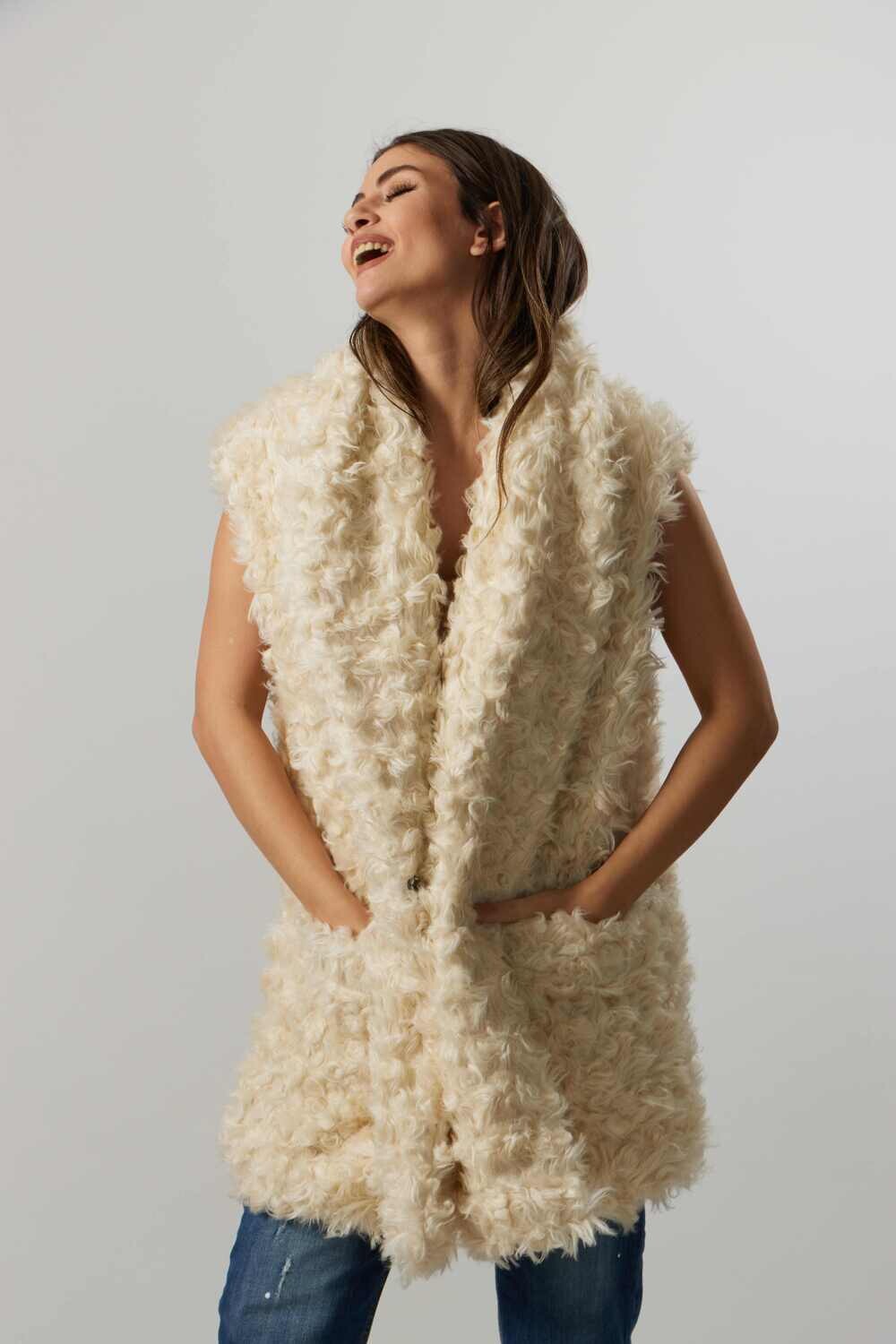 "Jones" Fur Gilet