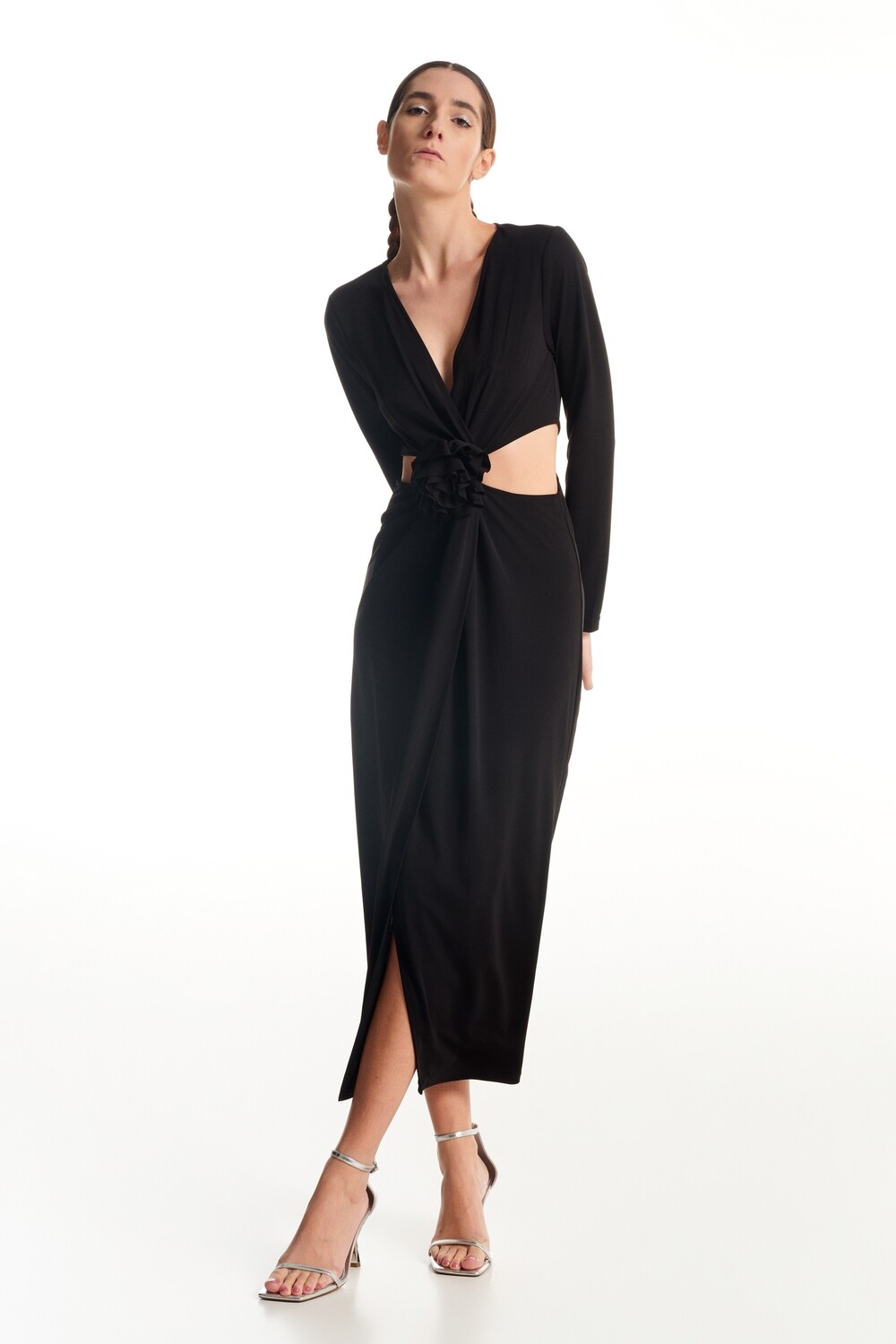 &quot;Edyn&quot; Black Dress